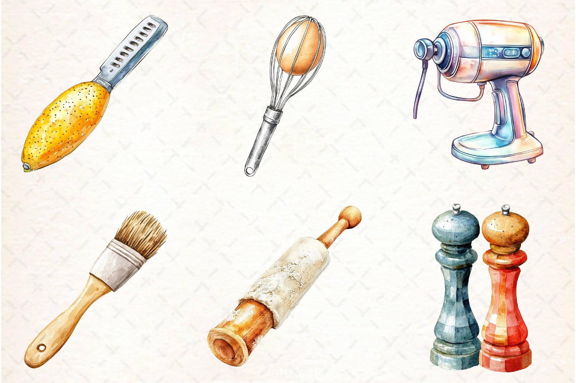 Kitchen Utensils Clipart Bundle 1 - CraftNest - Digital Crafting and Art
