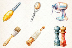 Kitchen Utensils Clipart Bundle 1 - CraftNest - Digital Crafting and Art