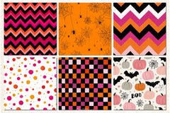 Cute Halloween Digital Paper Pack 3 - CraftNest - Digital Crafting and Art