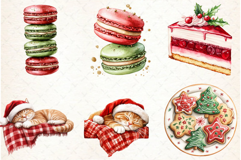 Christmas Coffee Clipart Bundle 5 - CraftNest - Digital Crafting and Art