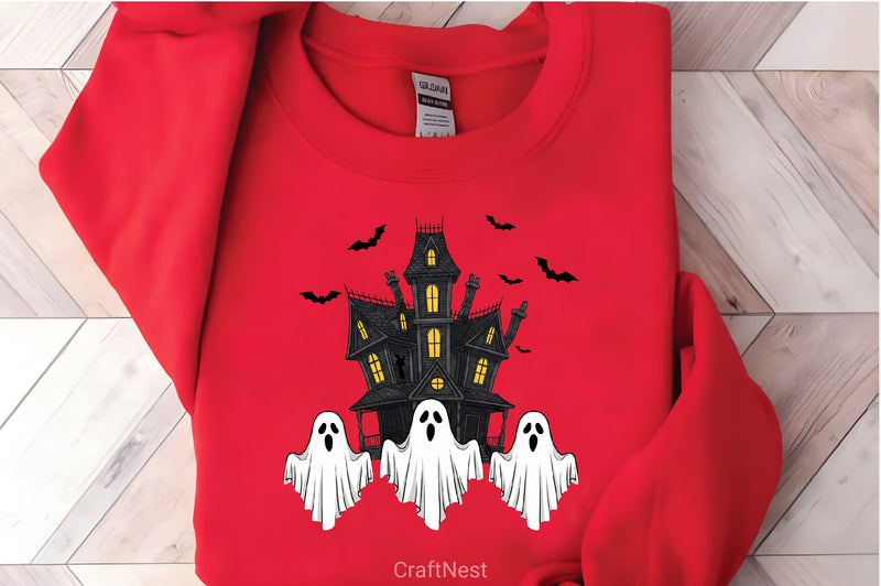 Vintage Halloween Ghost Clipart Bundle - CraftNest - Digital Crafting and Art