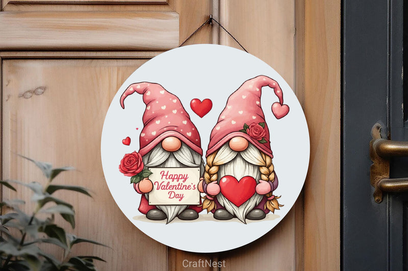 Valentine Gnome Clipart Bundle 6 - CraftNest - Digital Crafting and Art