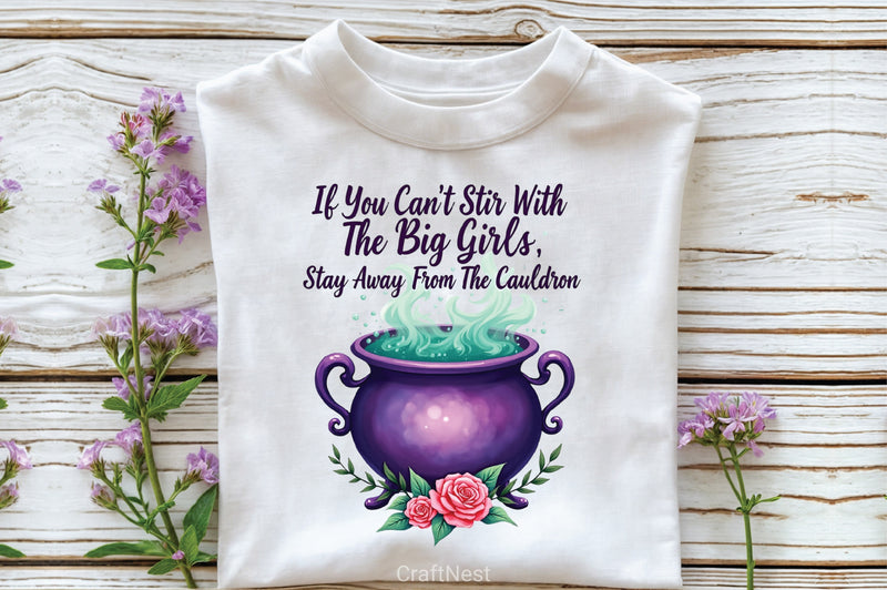 Stay Away Cauldron Clipart Bundle - CraftNest - Digital Crafting and Art