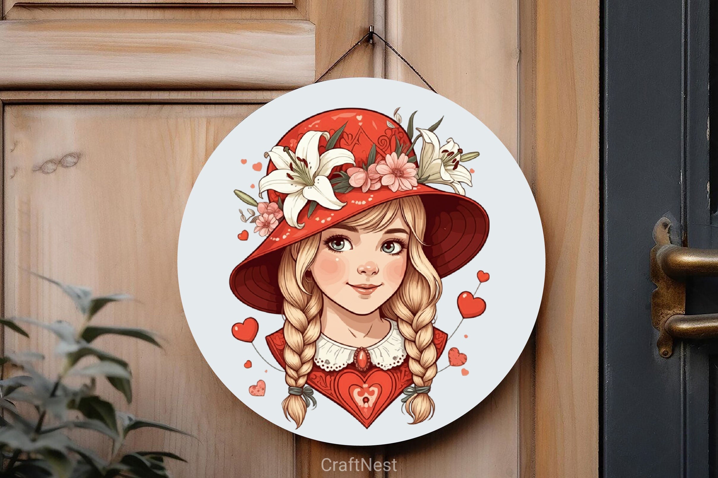 Valentine Girl Clipart Bundle 4 - CraftNest - Digital Crafting and Art