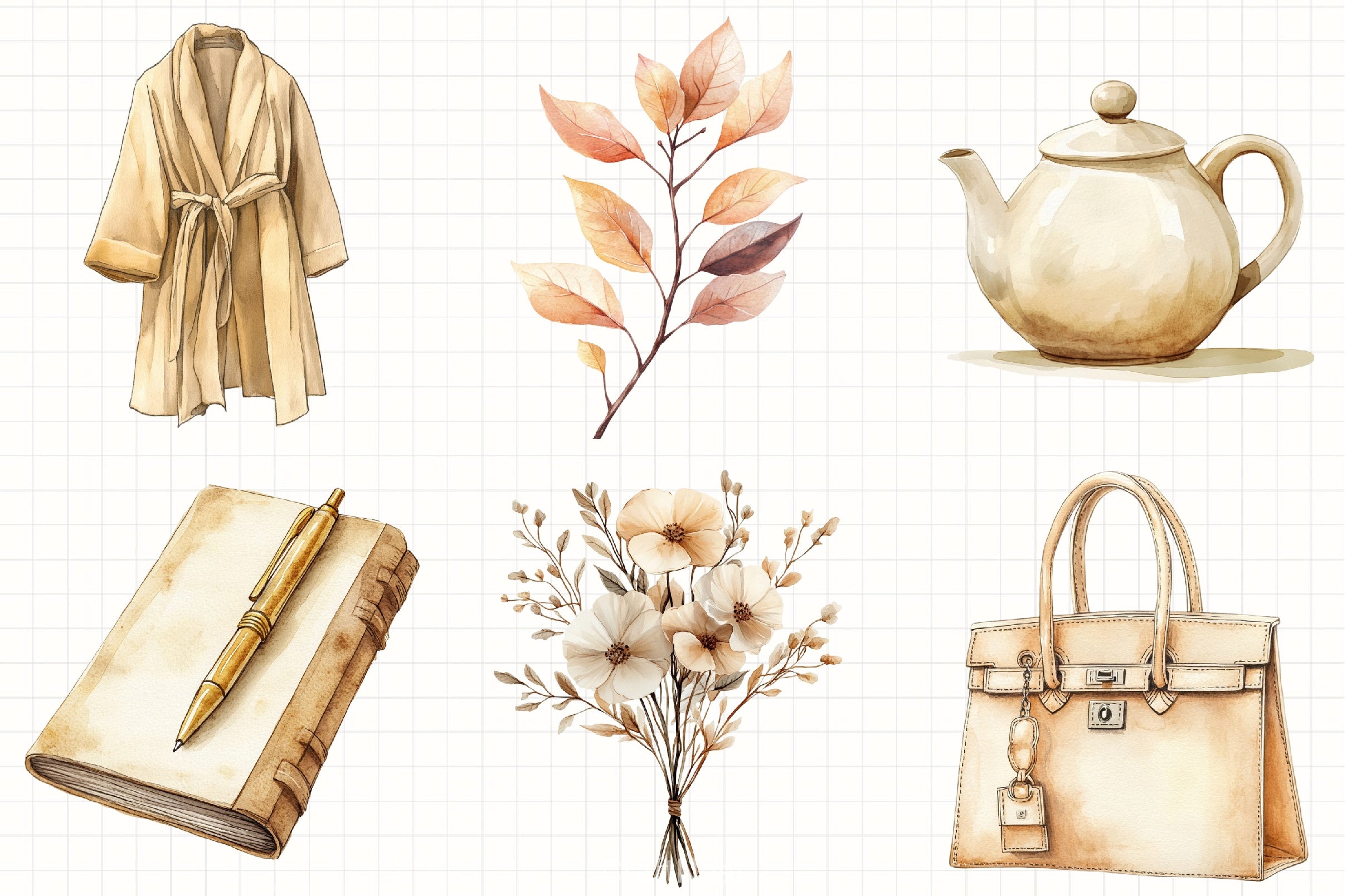 Autumn Mood Clipart Bundle - CraftNest - Digital Crafting and Art