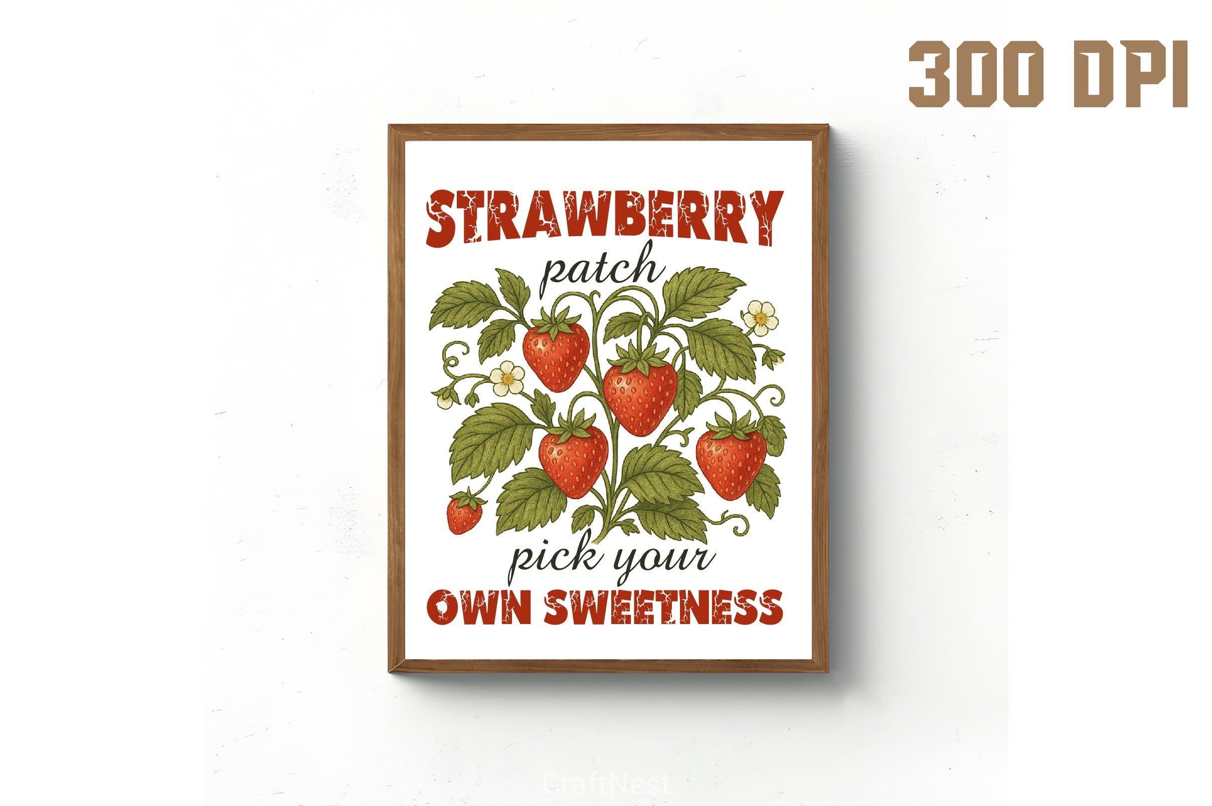 Strawberry Patch Clipart Bundle - CraftNest - Digital Crafting and Art