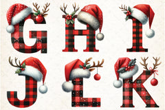 Christmas Alphabet Clipart Bundle 3 - CraftNest - Digital Crafting and Art