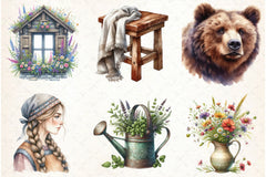 Nordic Summer Clipart Bundle - CraftNest - Digital Crafting and Art