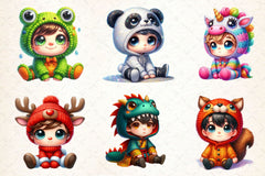 Baby Boy Little Boy Clipart Bundle - CraftNest - Digital Crafting and Art