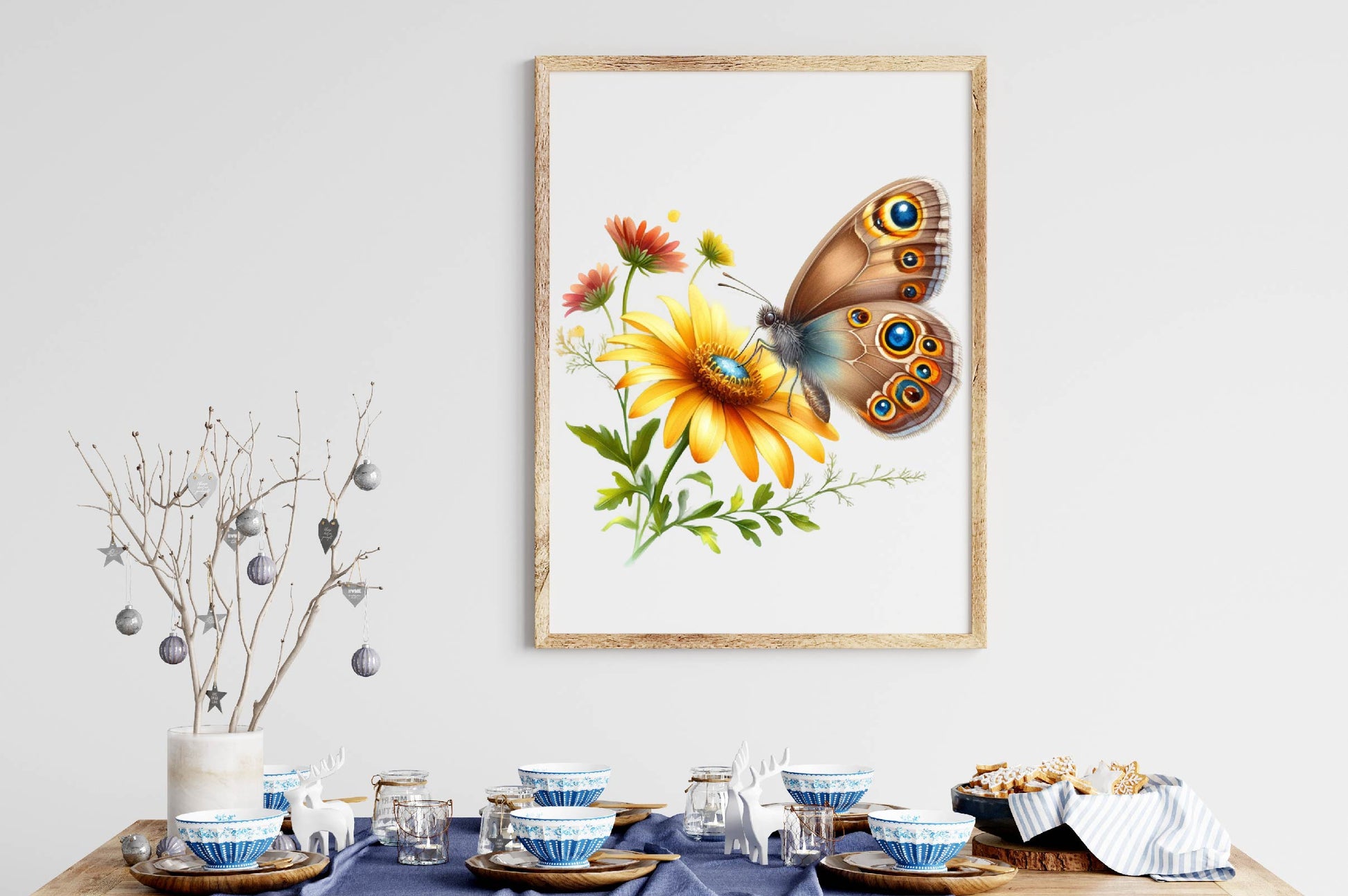 Flowers Butterfly Clipart Bundle - CraftNest - Digital Crafting and Art