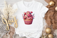 Valentine Cupcake Clipart Bundle 68 - CraftNest - Digital Crafting and Art