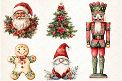 Chinoiserie Christmas Clipart Bundle 2 - CraftNest - Digital Crafting and Art