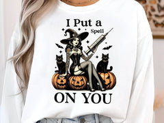 I Put A Spell On You Vintage Halloween Clipart Bundle - CraftNest - Digital Crafting and Art