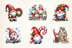 Winter Gnome Clipart Bundle - CraftNest - Digital Crafting and Art
