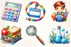 School Clipart Bundle - CraftNest - Digital Crafting and Art