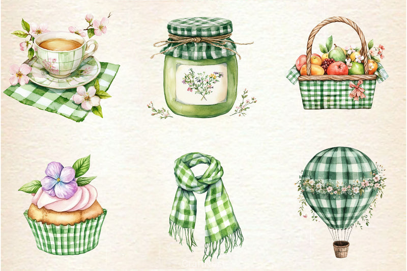 Fun Pastel Spring Clipart Bundle - CraftNest - Digital Crafting and Art