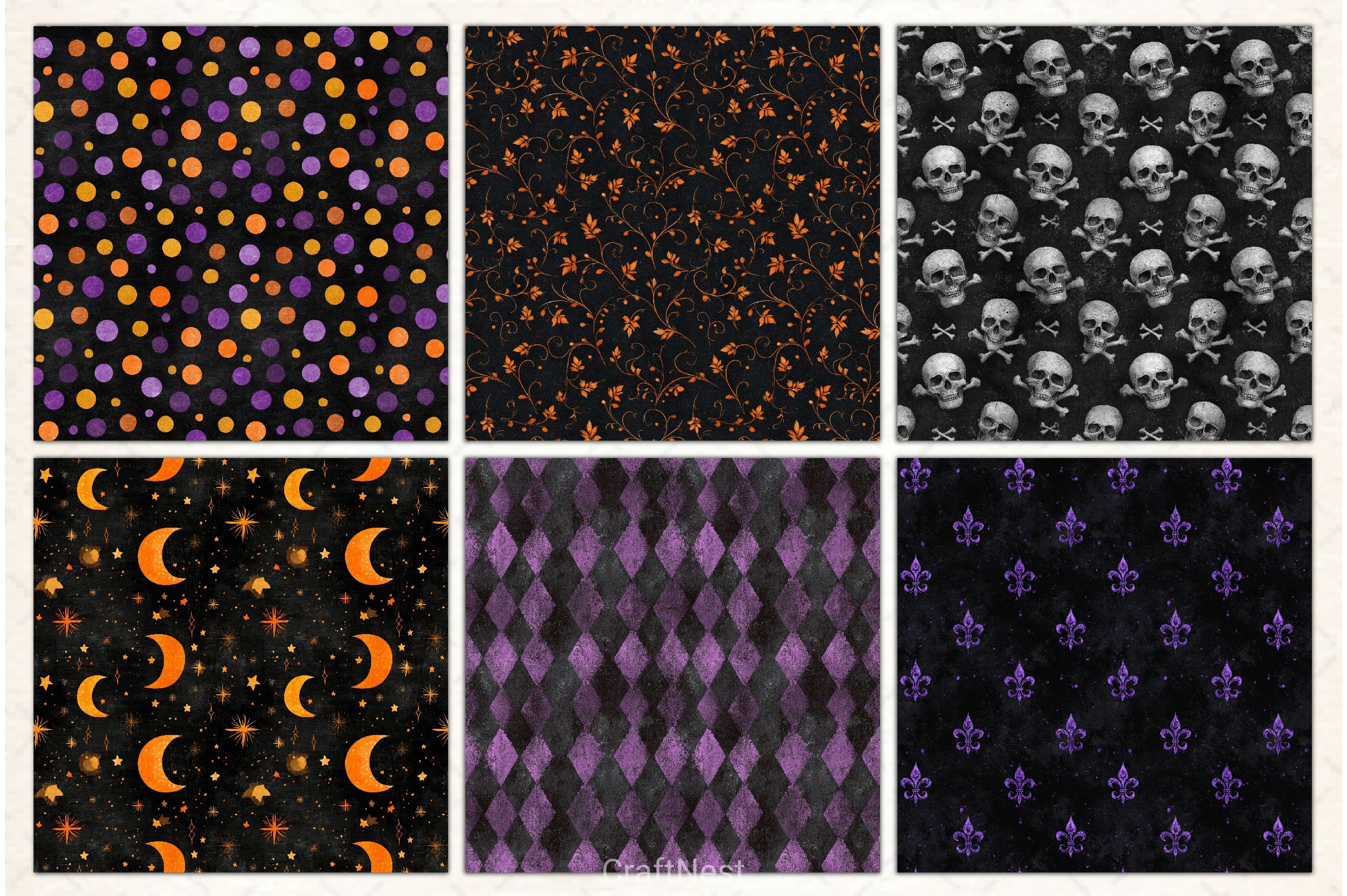 Chalkboard Halloween Clipart Bundle - CraftNest - Digital Crafting and Art