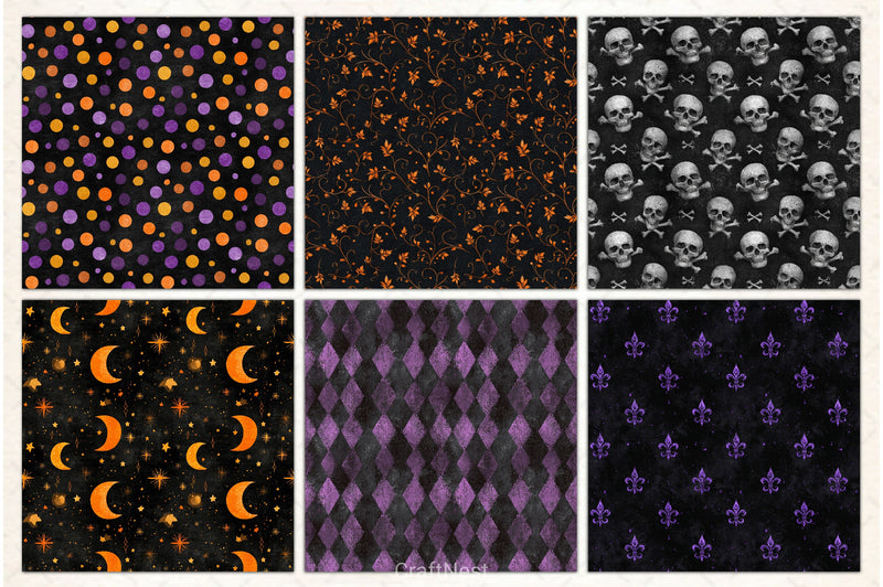 Chalkboard Halloween Clipart Bundle - CraftNest - Digital Crafting and Art