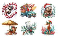 Australian Christmas Clipart Bundle - CraftNest - Digital Crafting and Art