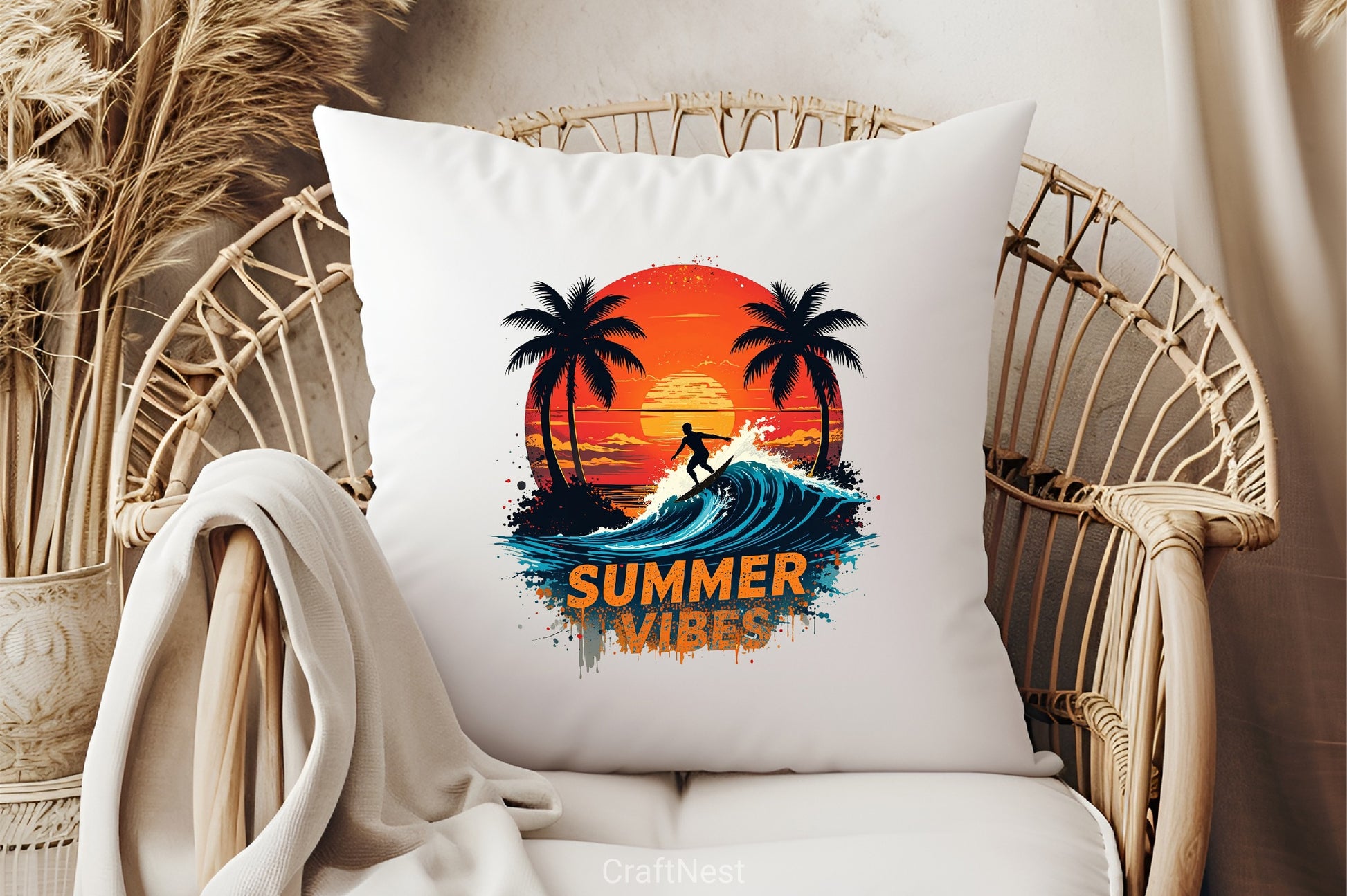 Summer Vibes Clipart Bundle 21 - CraftNest - Digital Crafting and Art