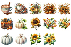 Autumn Clipart Bundle 6 - CraftNest - Digital Crafting and Art