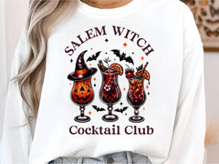 Salem Witch Cocktail Club Halloween Clipart Bundle - CraftNest - Digital Crafting and Art