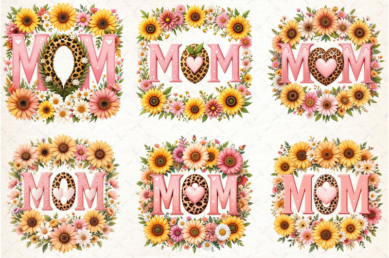 Floral Mama Clipart Bundle1 - CraftNest - Digital Crafting and Art