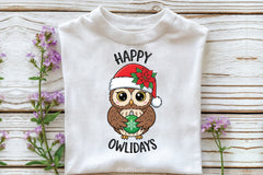 Owlidays Christmas Clipart Bundle - CraftNest - Digital Crafting and Art