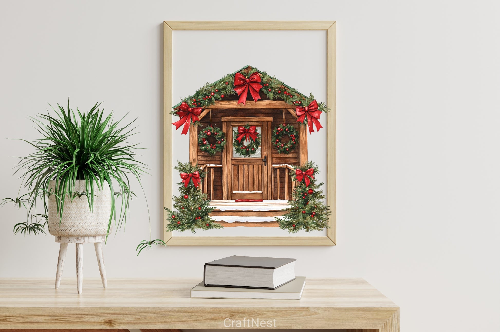 Western Cowboy Christmas Clipart Bundle - CraftNest - Digital Crafting and Art