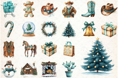 Southwestern Christmas Clipart Bundle - CraftNest - Digital Crafting and Art