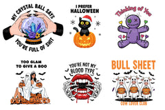 Sarcastic Halloween Clipart Bundle - CraftNest - Digital Crafting and Art