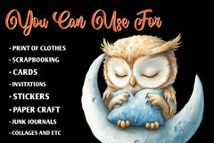 Sweet Forest Friends Cute Baby Animals Clipart Bundle - CraftNest - Digital Crafting and Art