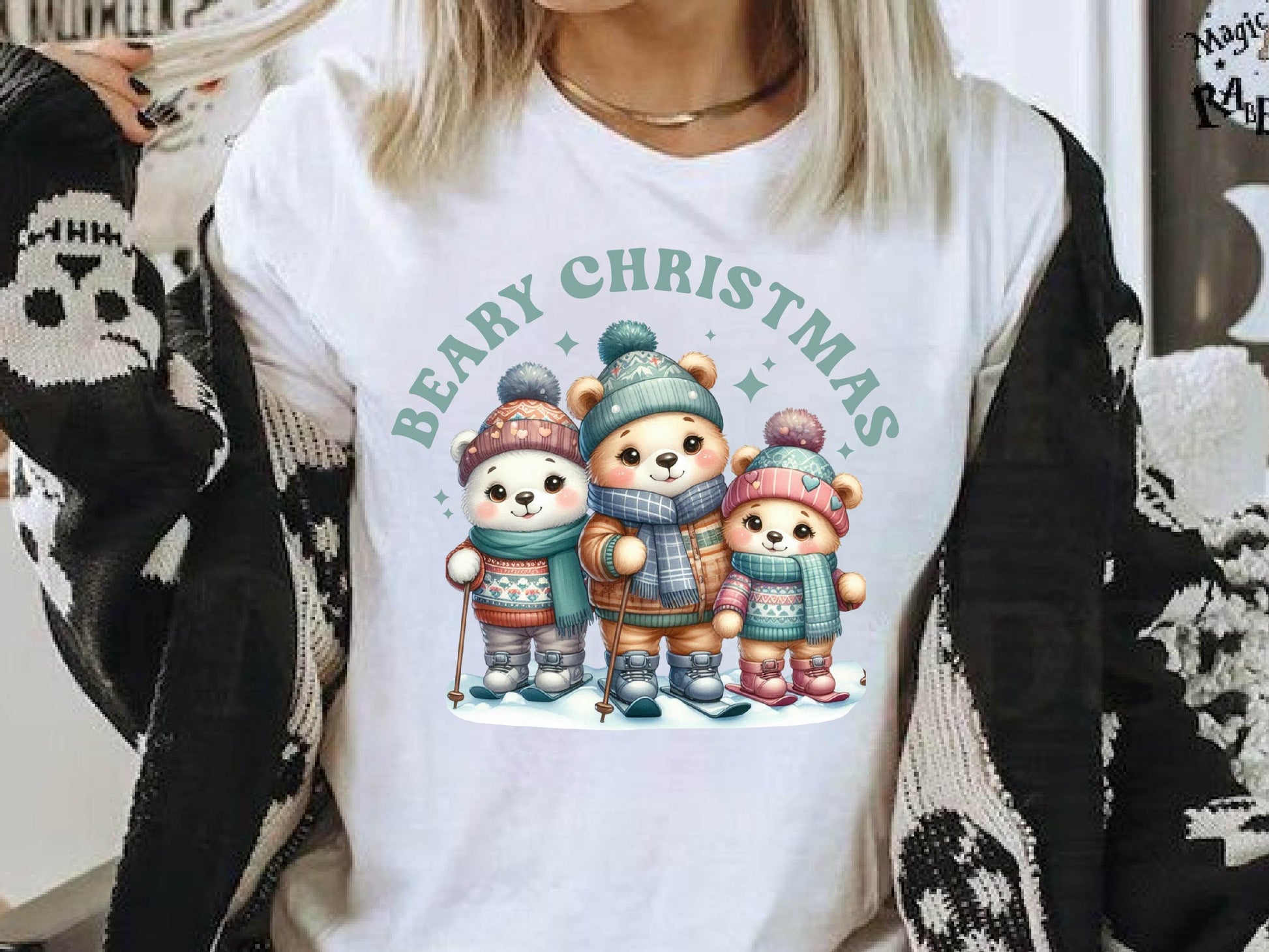 Beary Christmas Animal Christmas Clipart Bundle - CraftNest - Digital Crafting and Art