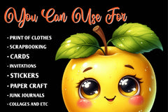 Cute Back To School Clipart Bundle - CraftNest - Digital Crafting and Art