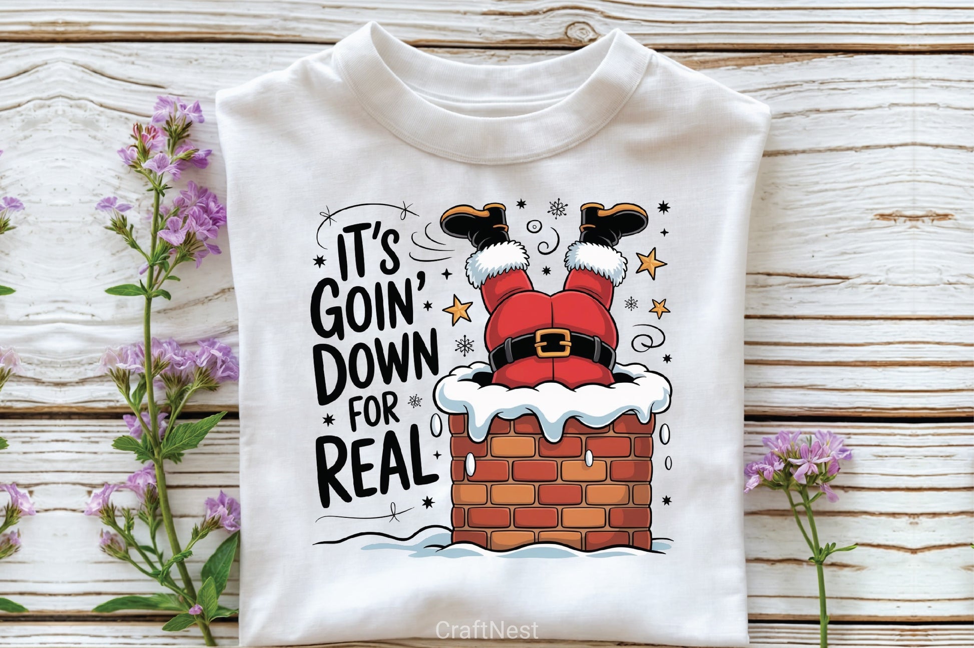 Funny Santa Clipart Bundle 5 - CraftNest - Digital Crafting and Art