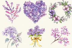 Lilac Clipart Bundle - CraftNest - Digital Crafting and Art