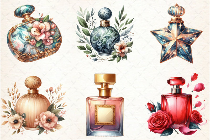 Perfume Clipart Bundle 2 - CraftNest - Digital Crafting and Art