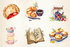Bohemian Summer Baking Clipart Bundle 2 - CraftNest - Digital Crafting and Art