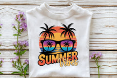 Vibrant Summer Vibes Clipart Bundle - CraftNest - Digital Crafting and Art