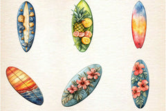 Summer Surfboard Clipart Bundle 2 - CraftNest - Digital Crafting and Art