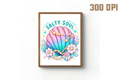 Clam Pearl Bow Clipart Bundle - CraftNest - Digital Crafting and Art