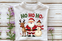 Funny Christmas Santa Reindeer Clipart Bundle - CraftNest - Digital Crafting and Art