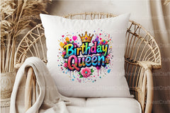 Birthday Queen Clipart Bundle 19 - CraftNest - Digital Crafting and Art