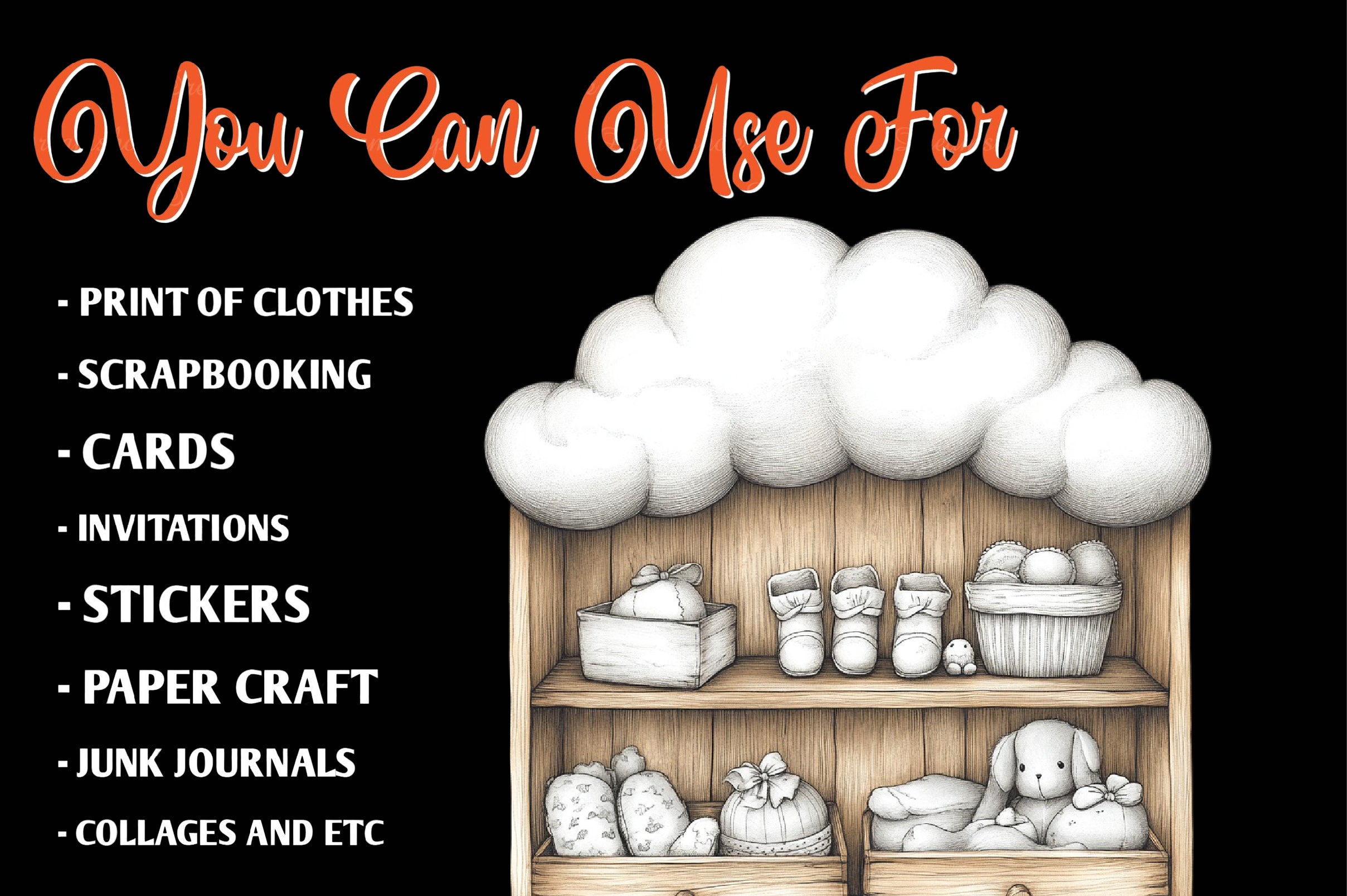 Blue Baby Boy Nursery Clipart Bundle 1 - CraftNest - Digital Crafting and Art