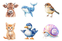 Adorable Baby Animals Clipart Bundle - CraftNest - Digital Crafting and Art