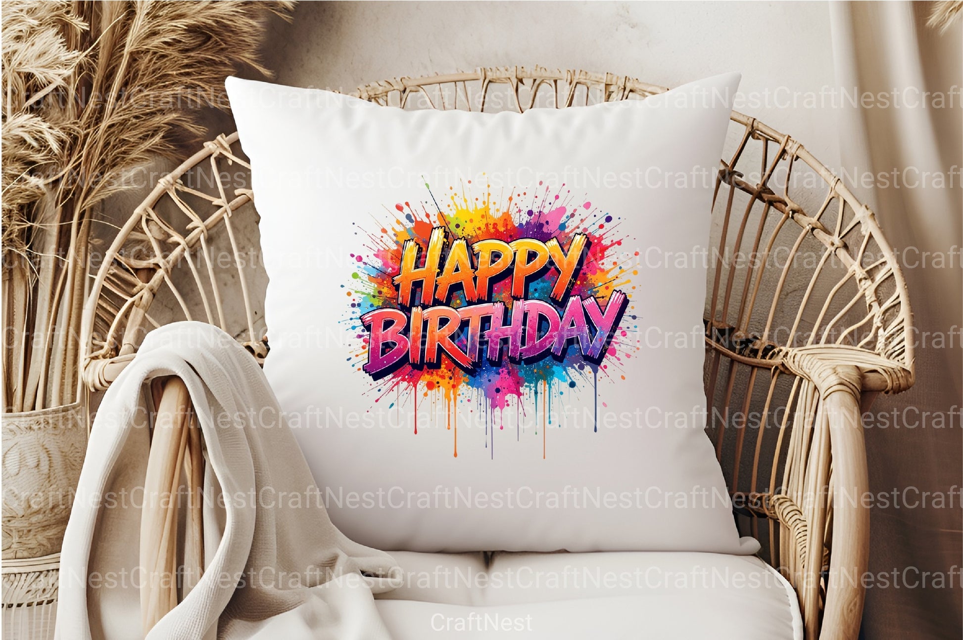 Happy Birthday Clipart Bundle 3 - CraftNest - Digital Crafting and Art