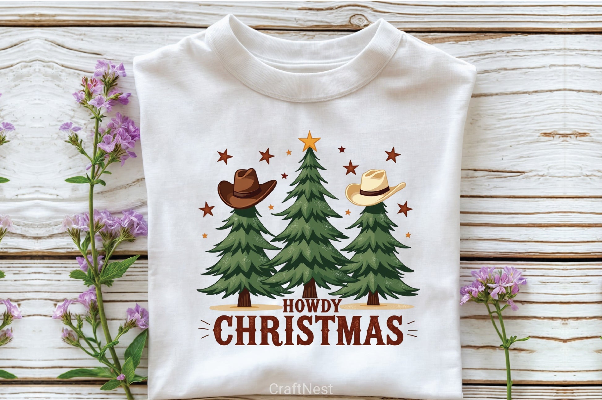 Western Christmas Country Clipart Bundle - CraftNest - Digital Crafting and Art