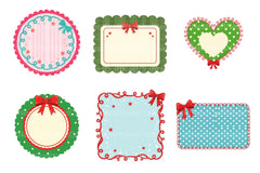 Christmas Coquette Frame Clipart Bundle 2 - CraftNest - Digital Crafting and Art