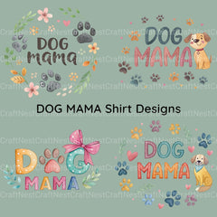 Dog Mama Clipart Bundle - CraftNest - Digital Crafting and Art