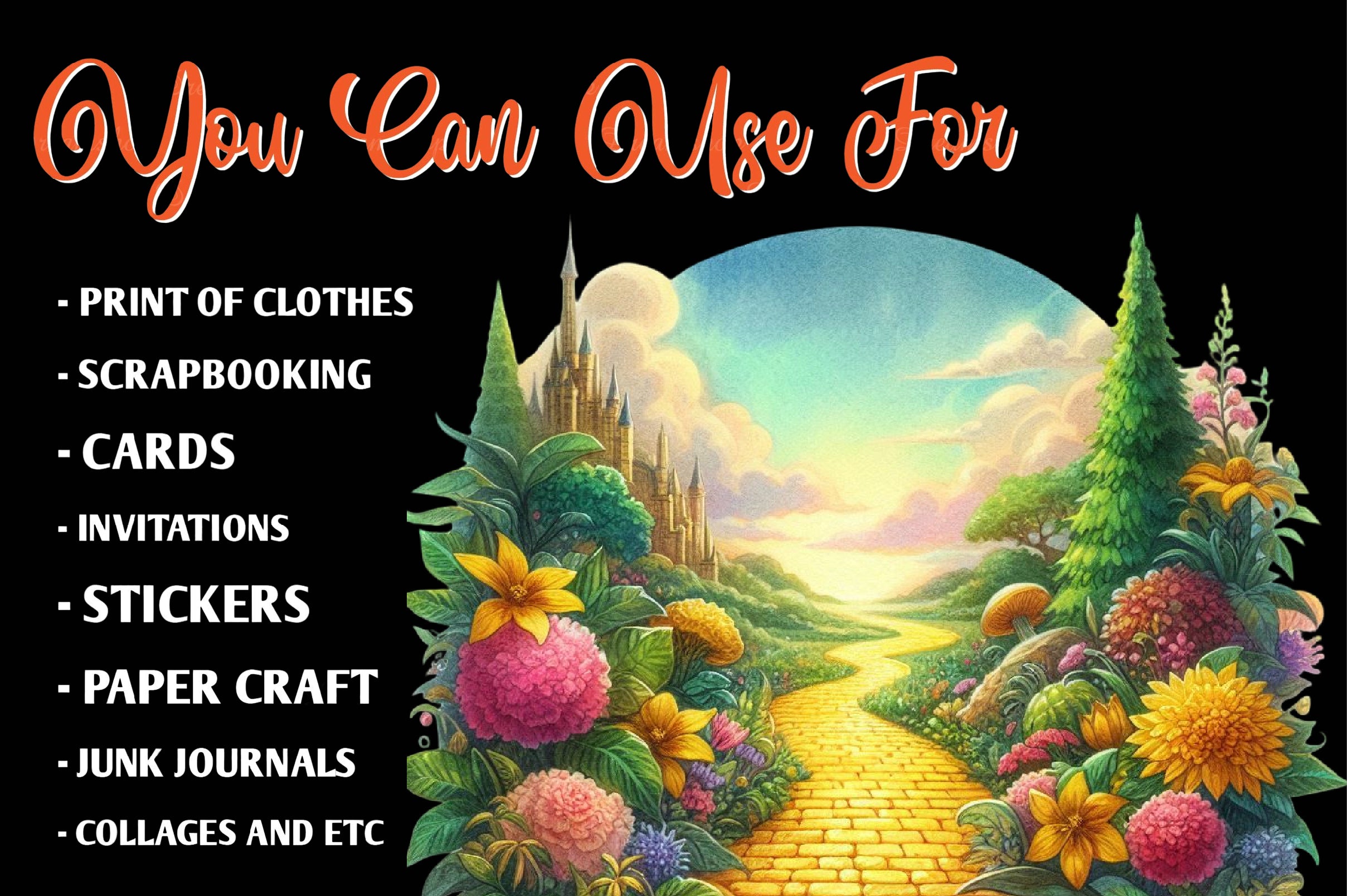 Wizard Of Oz Dorothy Clipart Bundle - CraftNest - Digital Crafting and Art